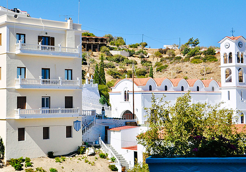 The beautiful church in Aperi on Karpathos.