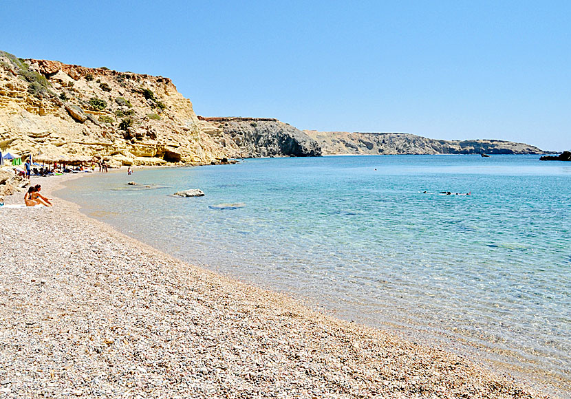 Agios Theodoros beach is one of the least known beaches of Karpathos.