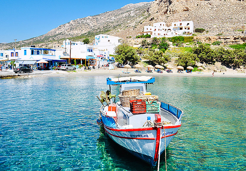 Don't miss beautiful Finiki when you travel to Arkasa on Karpathos.
