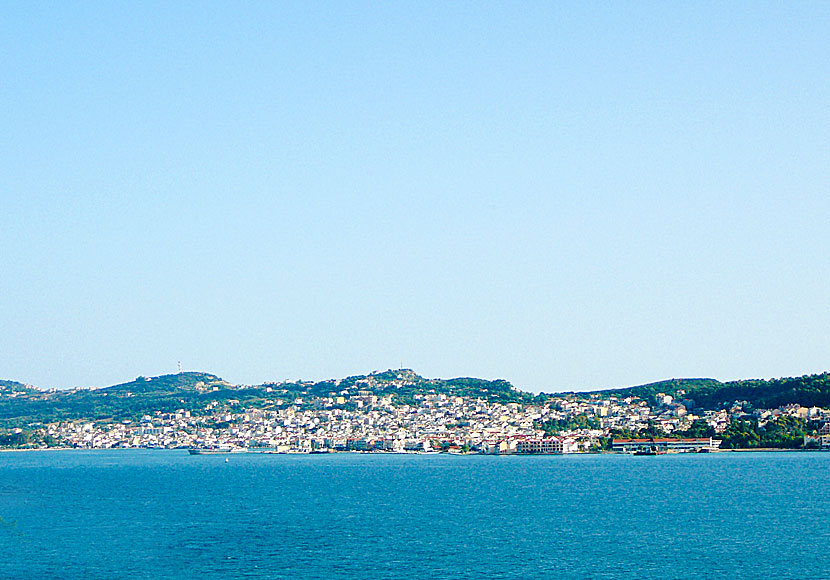 Argostoli on Kefalonia in Greece.