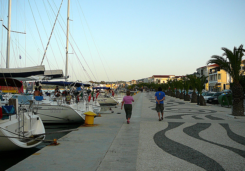 The waterfront in Argostoli.  Kefalonia.