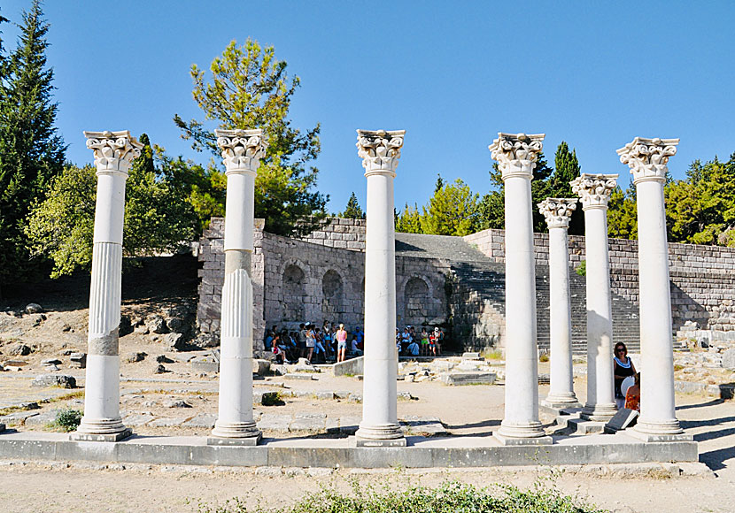 Temple of Apollo in Asklepion on Kos.