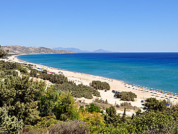 Langades, Markos, Sunny & Polemi beach on Kos.
