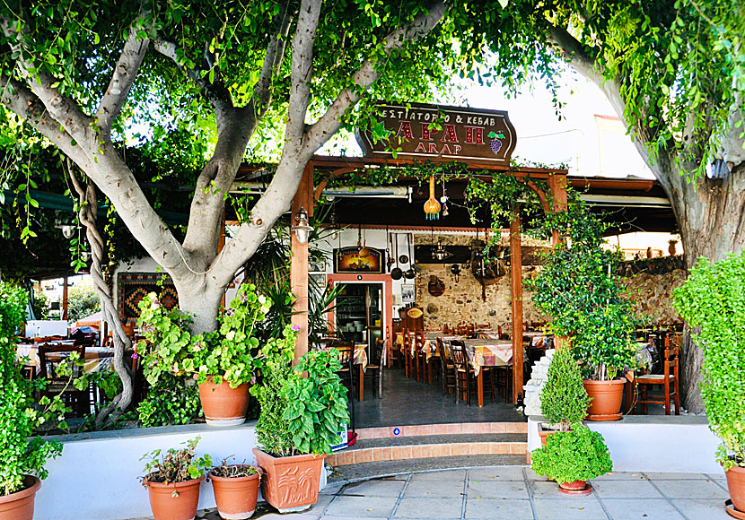 Turkish restaurant in Platani. Kos.