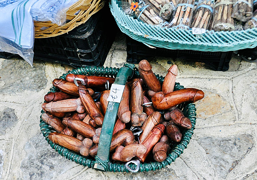 Phallus symbols in Kos.