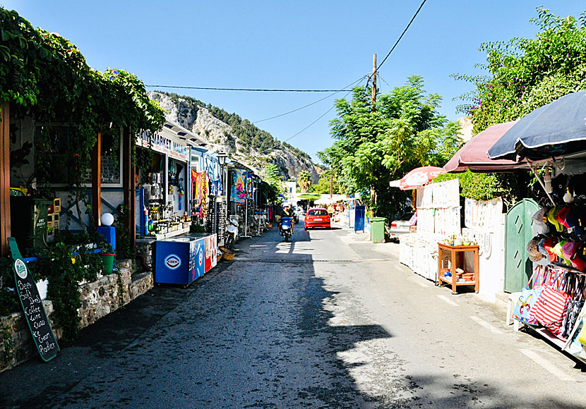 The picturesque village of Zia on Kos is anything but genuine.