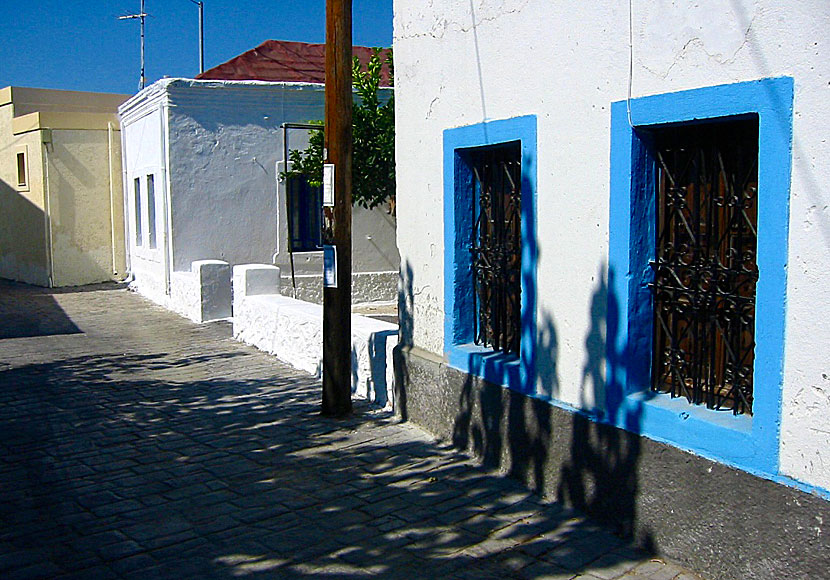 The genuine village of Lagoudi on Kos in Greece.