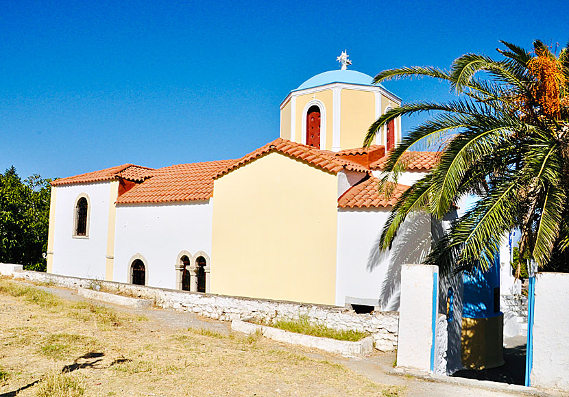 The Church in Zia on Kos island.