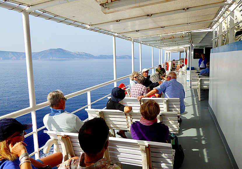 Express Skopelitis operates the route Naxos, Donoussa, Iraklia, Schinoussa, Koufonissi and Amorgos all year round.