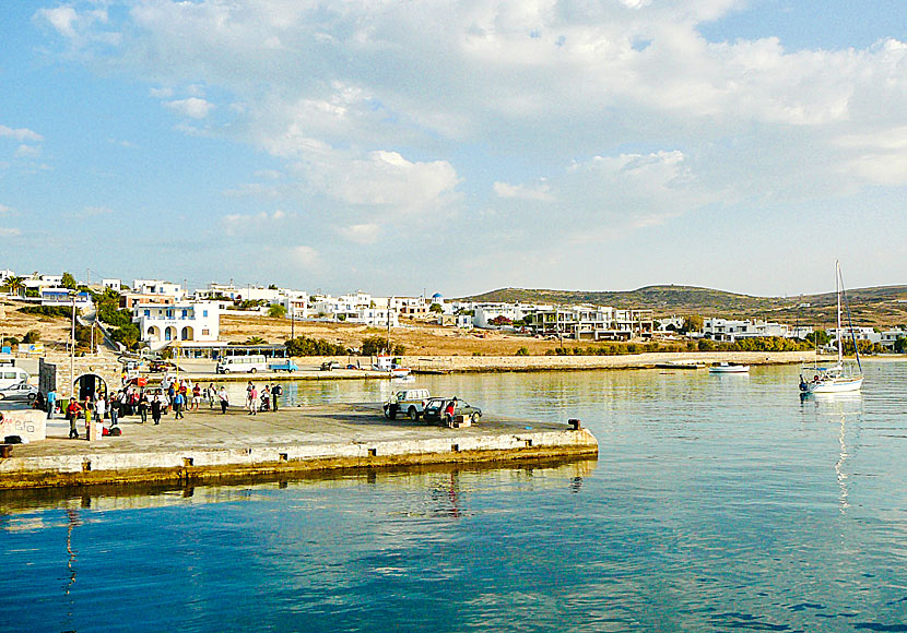 Blue Star Ferries in the port of Koufonissi