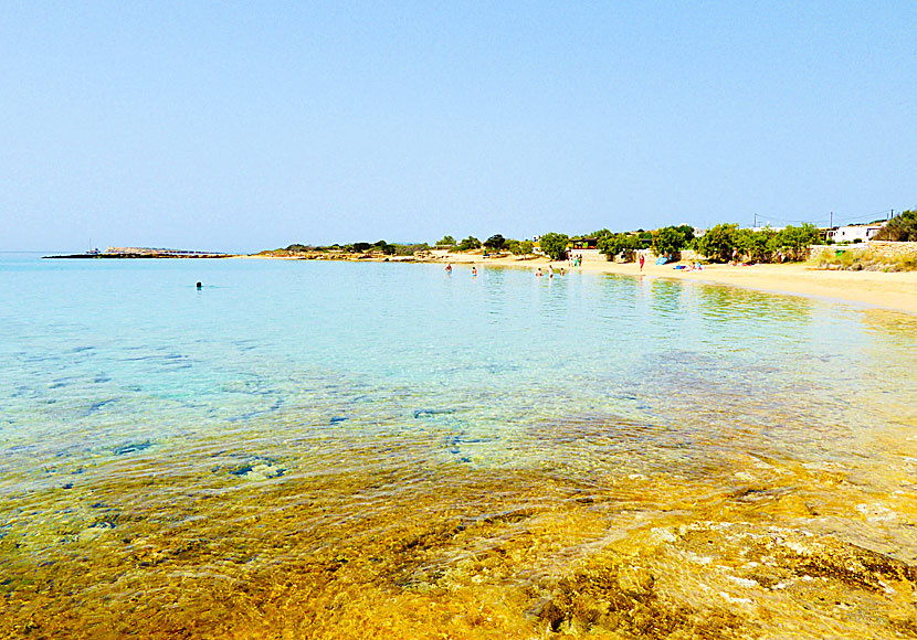 Fanos beach on Koufonissi in the Cyclades.