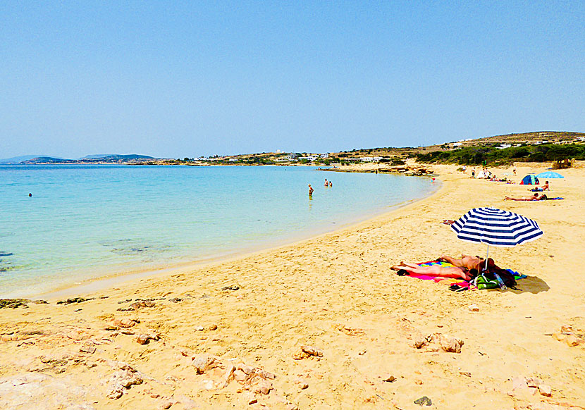 Platia Punta is the official nudist beach on Koufonissi.