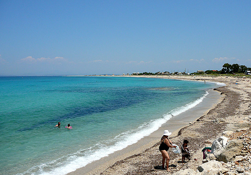 Agios Ioannis beach. Lefkada Town.