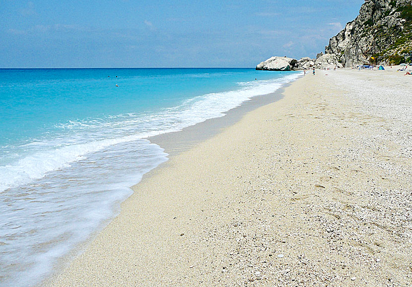Kathisma is as nice a beach as Egremni beach on Lefkada.