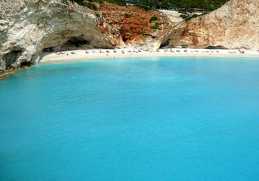 Porto Katsiki in Lefkada is one of the most photographed beaches in Greece.