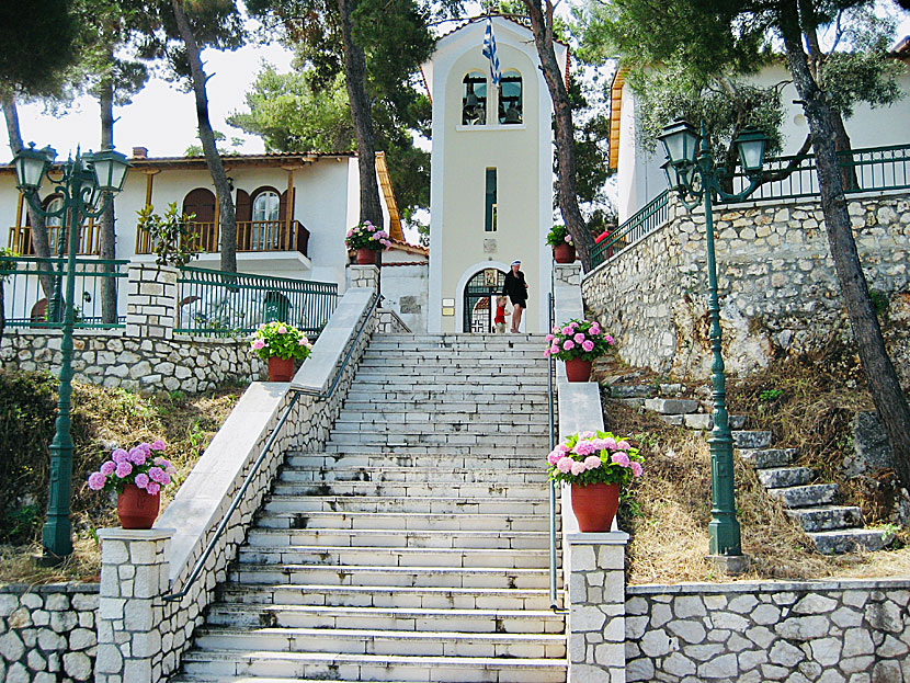 The monastery of Panagia Faneromeni, located near Lefkada Town.