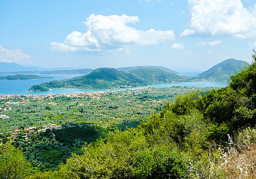 Peninsula Geni opposite Nidri in Lefkada.