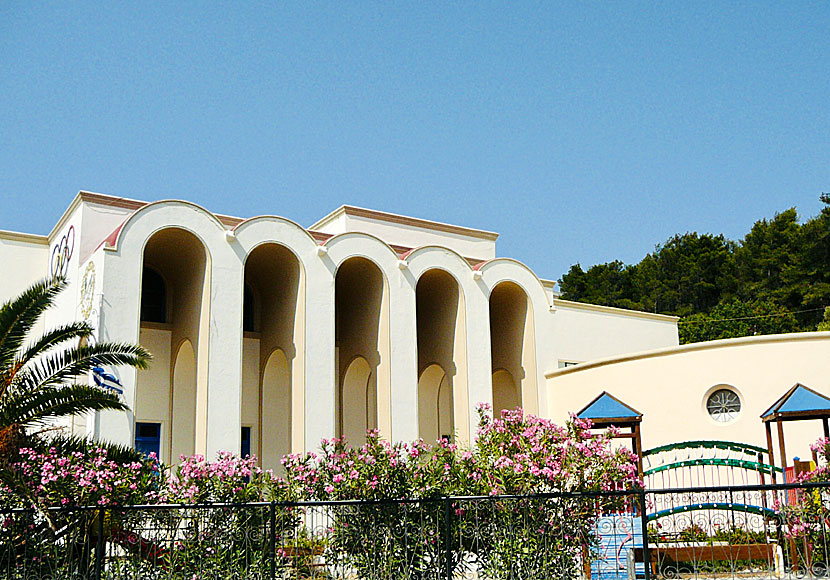 The schools in Lakki on Leros are built in Art Deco style.