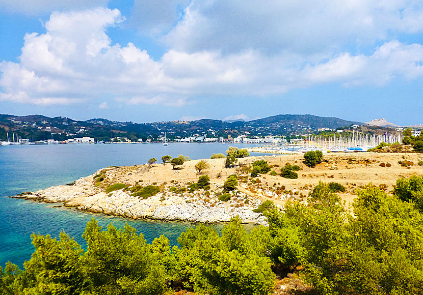 Leros Marina in Lakki in Greece.