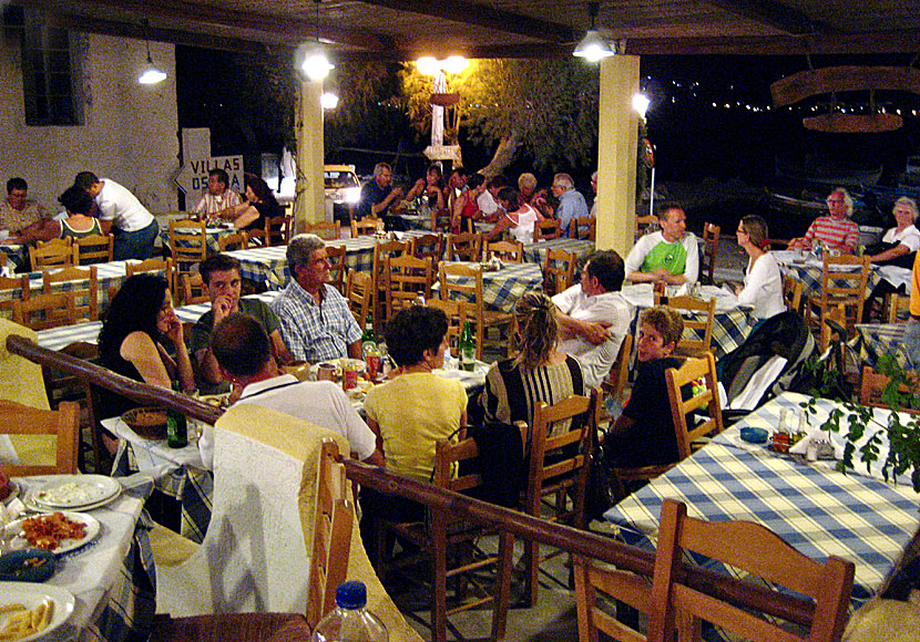 Taverna To Steki in Alinda is one of Leros best restaurants.