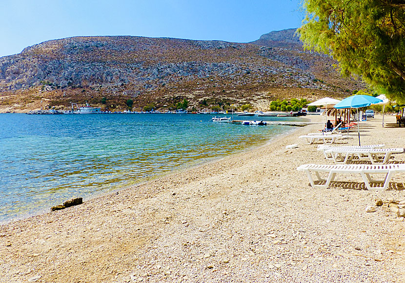 Xerokampos beach on Leros.