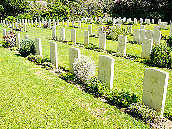 War Cemetery on Leros.