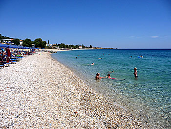 Agios Isidoros beach on Lesvos.