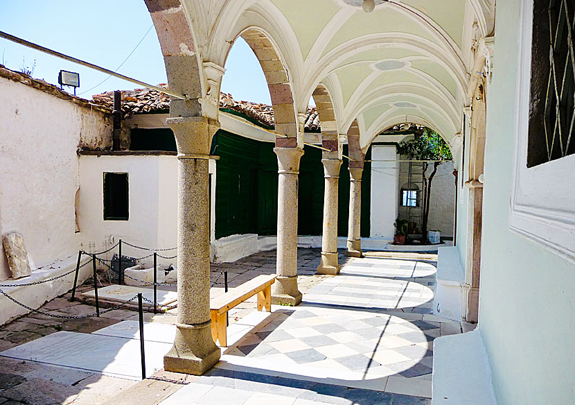 Glykfylousa Panagia church in Petra on Lesvos.