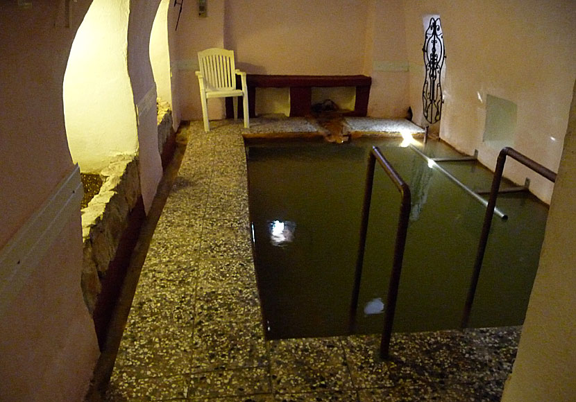 The spa in Polichnitos. Lesvos.