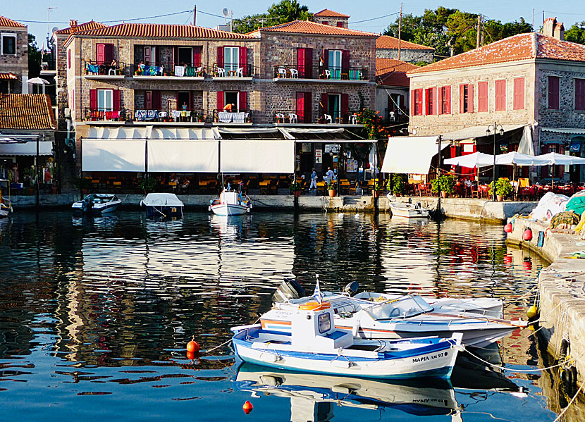 Don't miss the beautiful village of Molyvos when you travel to Lesvos.