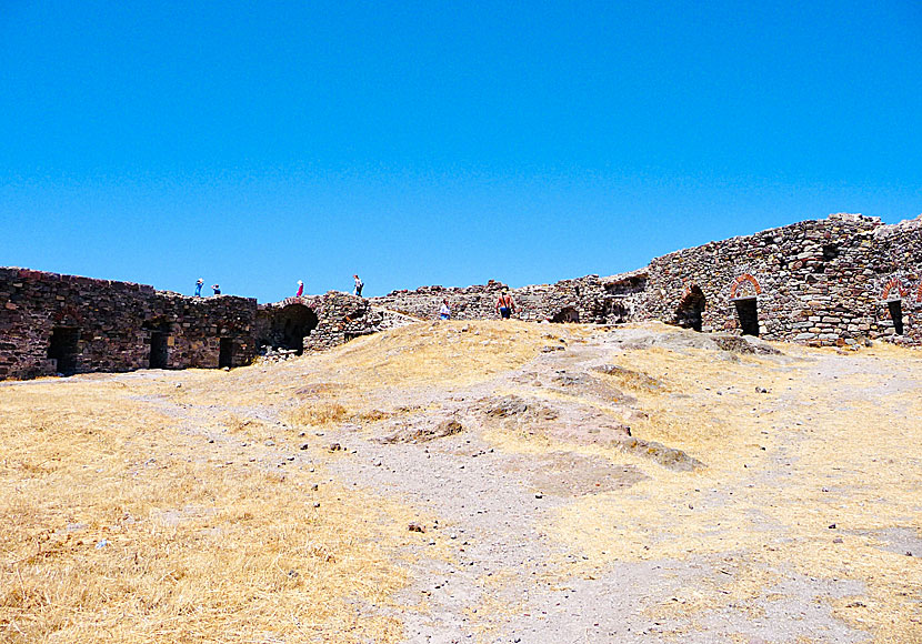 The fortress in Sigri on Lesbos was built in 1757 on the ruins of a Venetian fort, a so-called Kastro.