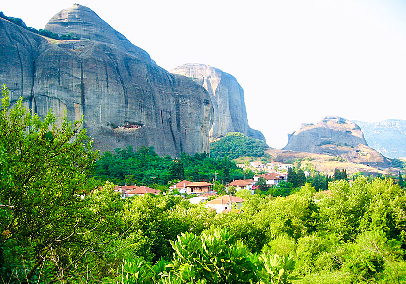 Meteora in Kalabaka on the Greek mainland.