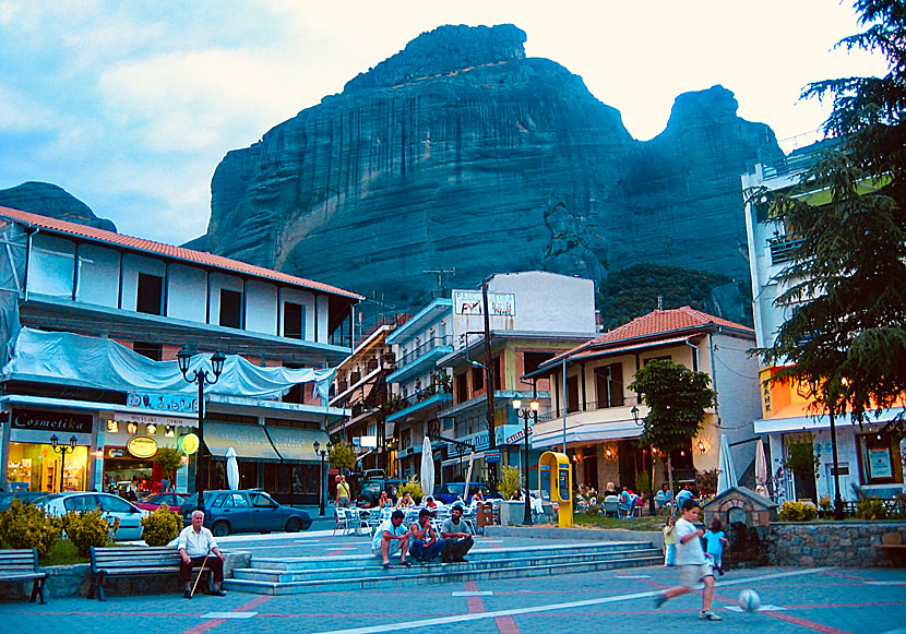 Hotels in Kalabaka in Meteora on the Greek mainland.