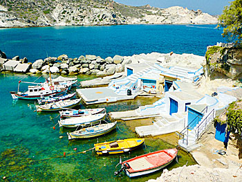Cozy little villages on Milos in the Cyclades..