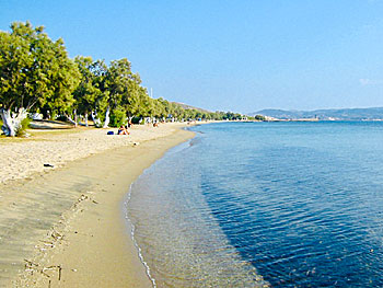 Papikinou beach on Milos.