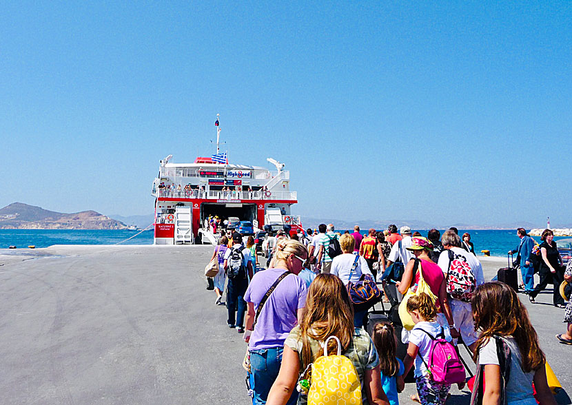Mykonos has very good boat connections with the islands of the Cyclades, and Pireus and Rafina.