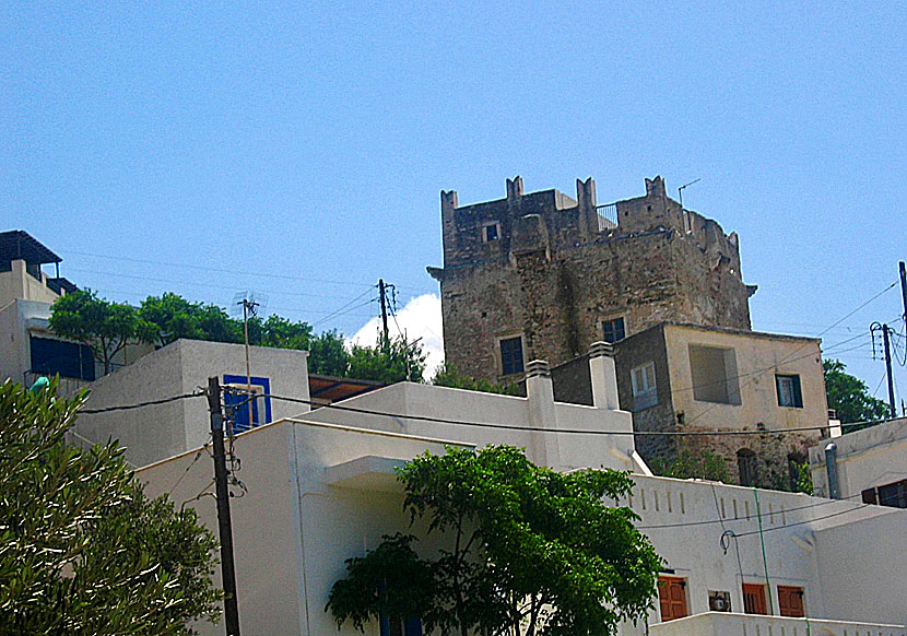 Fragopoulos Tower in Kourounochori on Naxos in the Cyclades.