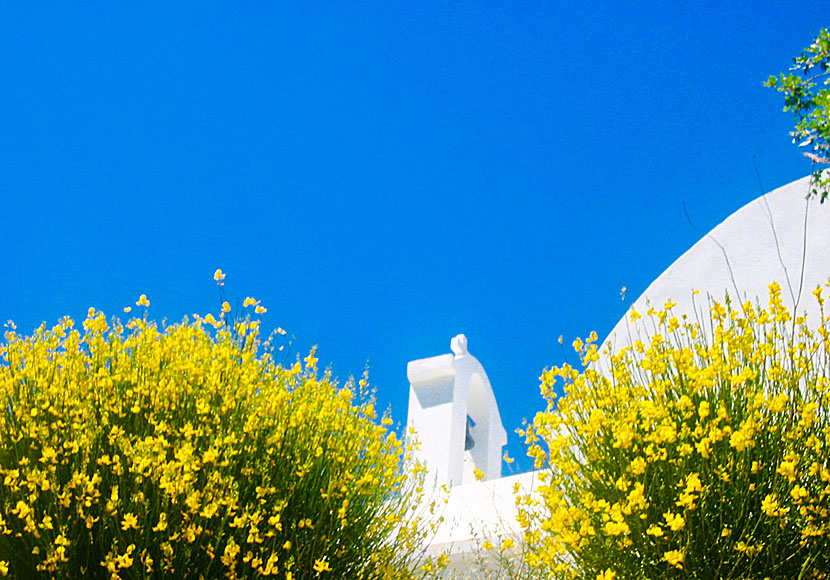 Churches in Koronida in Naxos.