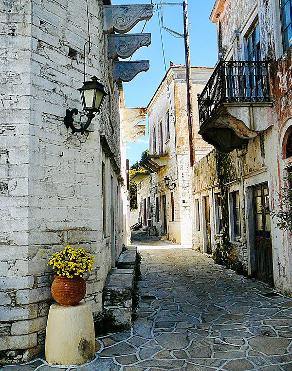 Chalki, or Halki, is one of Naxos' most interesting villages.