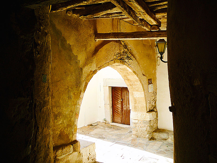 Old town on Naxos.