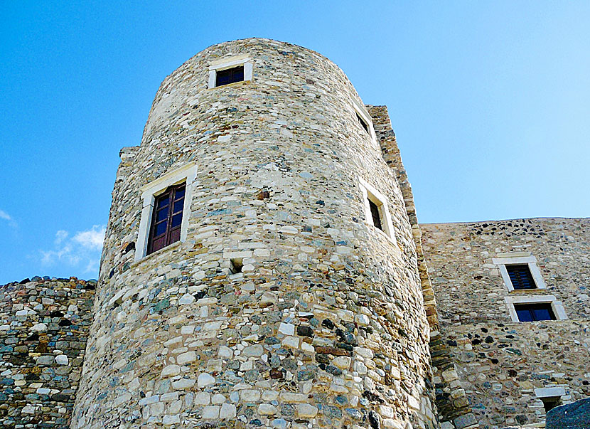 Kastro Tower in Naxos Town.