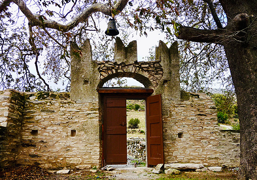 Fotodotis Monastery on Naxos in Greece.