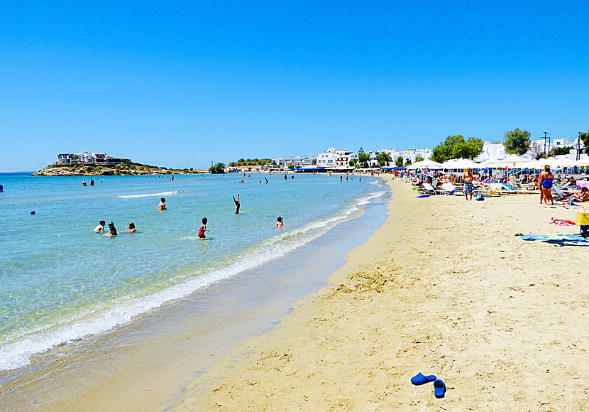 Agios Georgios beach on Naxos.