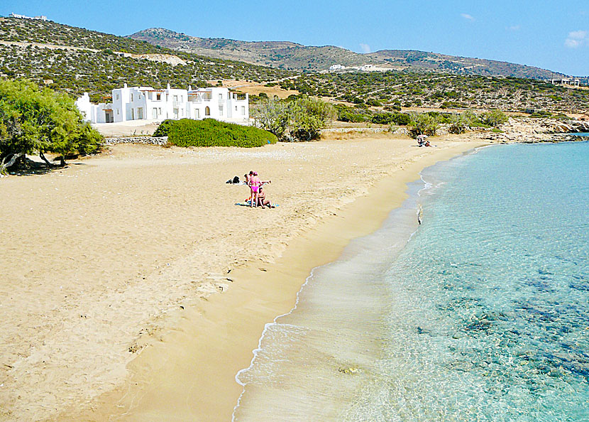 Farangas beach near Aliki on southern Paros.