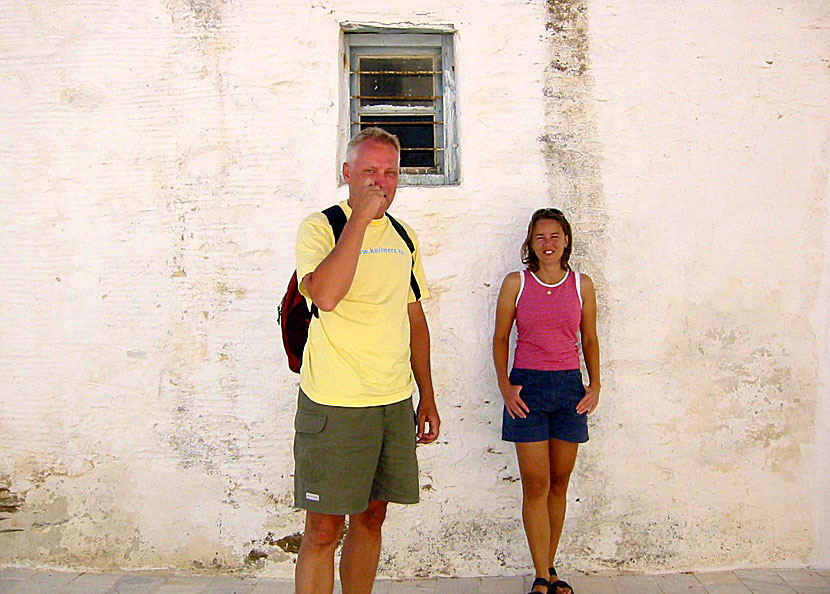 Lefkes on Paros in 2007.