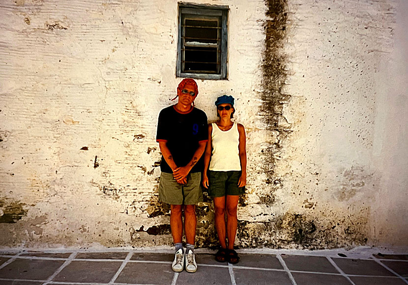 Lefkes on Paros in 1997.
