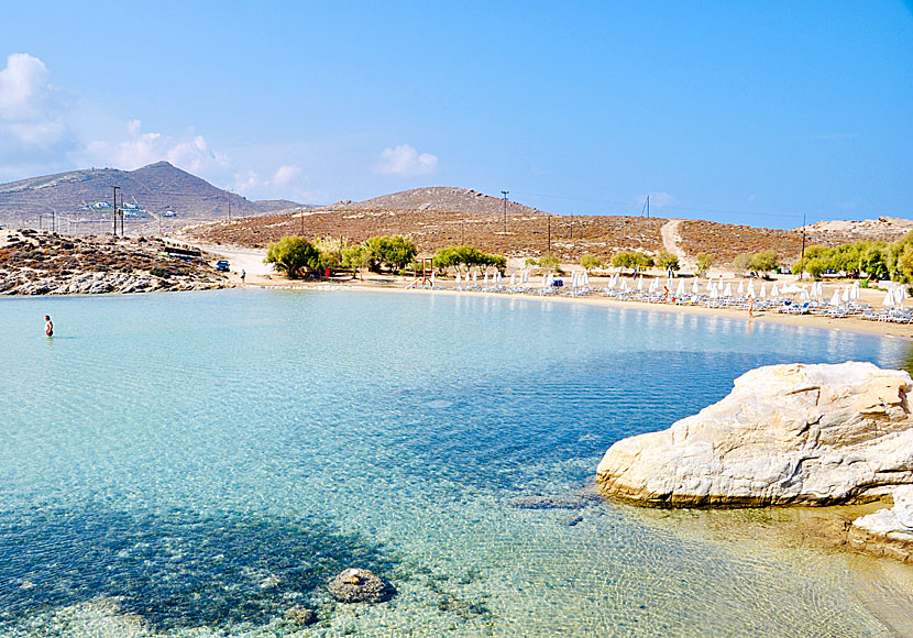 Don't miss Monastiri beach when you travel to the sandy beaches of Kolymbithres on Paros.