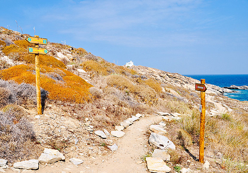 In the Cultural Park of Paros there are many easy walks.