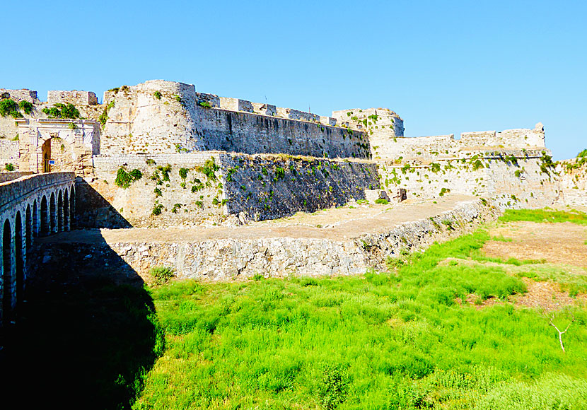 Castle of Methoni in Methoni on the southwestern Peloponnese in Greece.