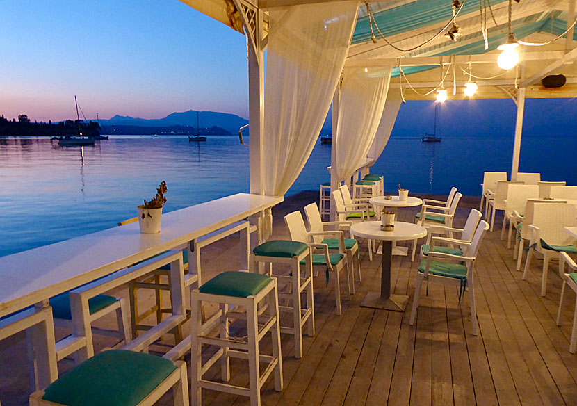 A perfect end to the evening in Koroni is to have a drink at one of the cool bars.